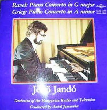 Jandó Jenő Piano Concerto In G Major / Piano Concerto In A Minor (Vinyl LP) | Lemezkuckó CD bolt