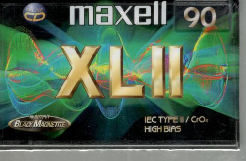 Maxell XL II 90 perces audio kazetta (Audio Cassette) | Lemezkuckó CD bolt