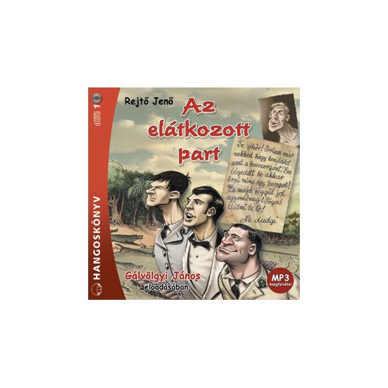 Gálvölgyi János Rejtő Jenő: Az elátkozott part hangoskönyv (CD) | Lemezkuckó CD bolt