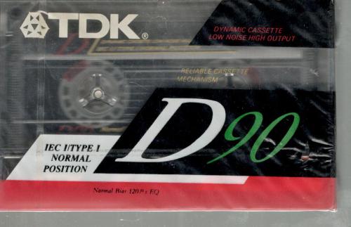 TDK D90 audio kazetta (Audio Cassette) | Lemezkuckó CD bolt