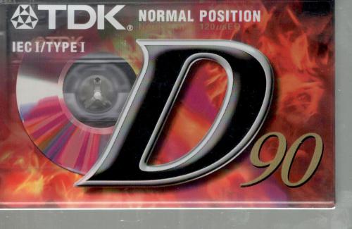 TDK D90 audio kazetta (Audio Cassette) | Lemezkuckó CD bolt