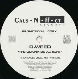 D-Weed It s Gonna Be Alright (12-Inch Single) | Lemezkuckó CD bolt