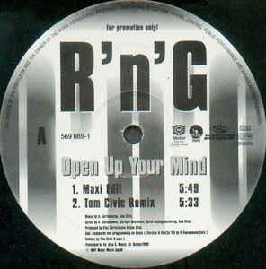 R n G Open Up Your Mind (12-Inch Single) | Lemezkuckó CD bolt