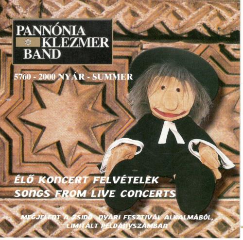 Pannónia Klezmer Band Live concerts (CD) | Lemezkuckó CD bolt