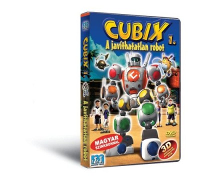 CUBIX 1. - A JAVÍTHATATLAN ROBOT (DVD) | Lemezkuckó CD bolt