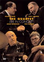 QUARTET,THE LIVE IN CONCERT (DVD) | Lemezkuckó CD bolt