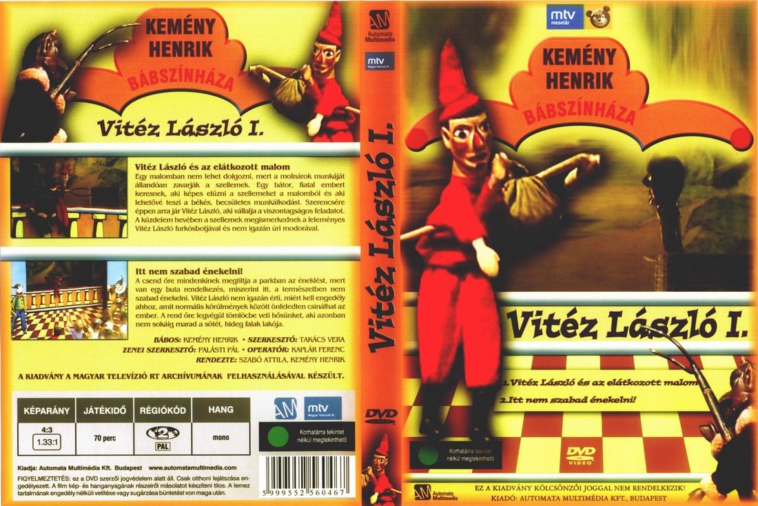 VITÉZ LÁSZLÓ I. (DVD) | Lemezkuckó CD bolt