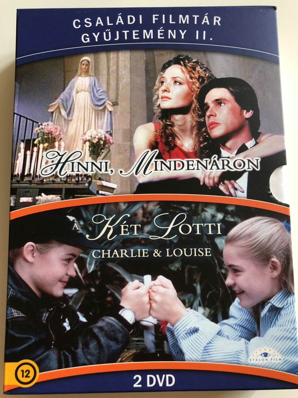 CSALÁDI FILMTÁR GY. II. HINNI MINDENÁRON/KÉT LOTTI (DVD) | Lemezkuckó CD bolt