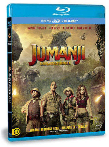 JUMANJI- VÁR A DZSUNGEL 3D+BD (BLU-RAY) (BLU-RAY 3-D) | Lemezkuckó CD bolt