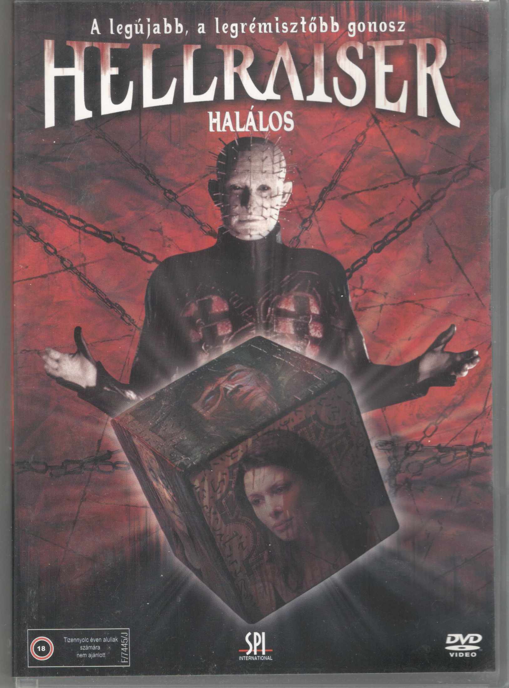 HELLRAISER 7.  - HALÁLOS (DVD) | Lemezkuckó CD bolt