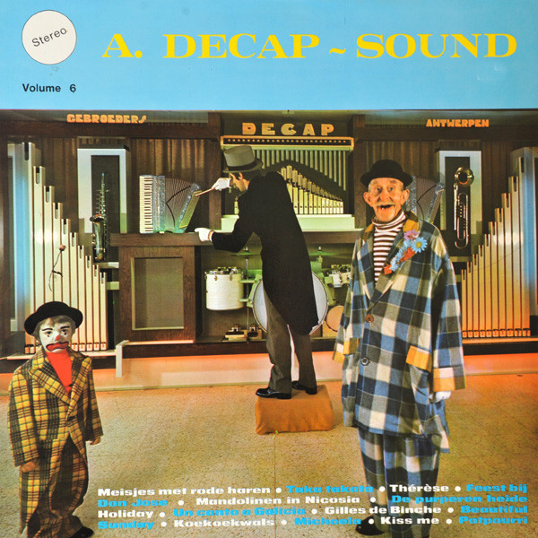 Decap Organ Antwerp A. Decap-Sound ★ Volume 6 (Vinyl LP) | Lemezkuckó CD bolt