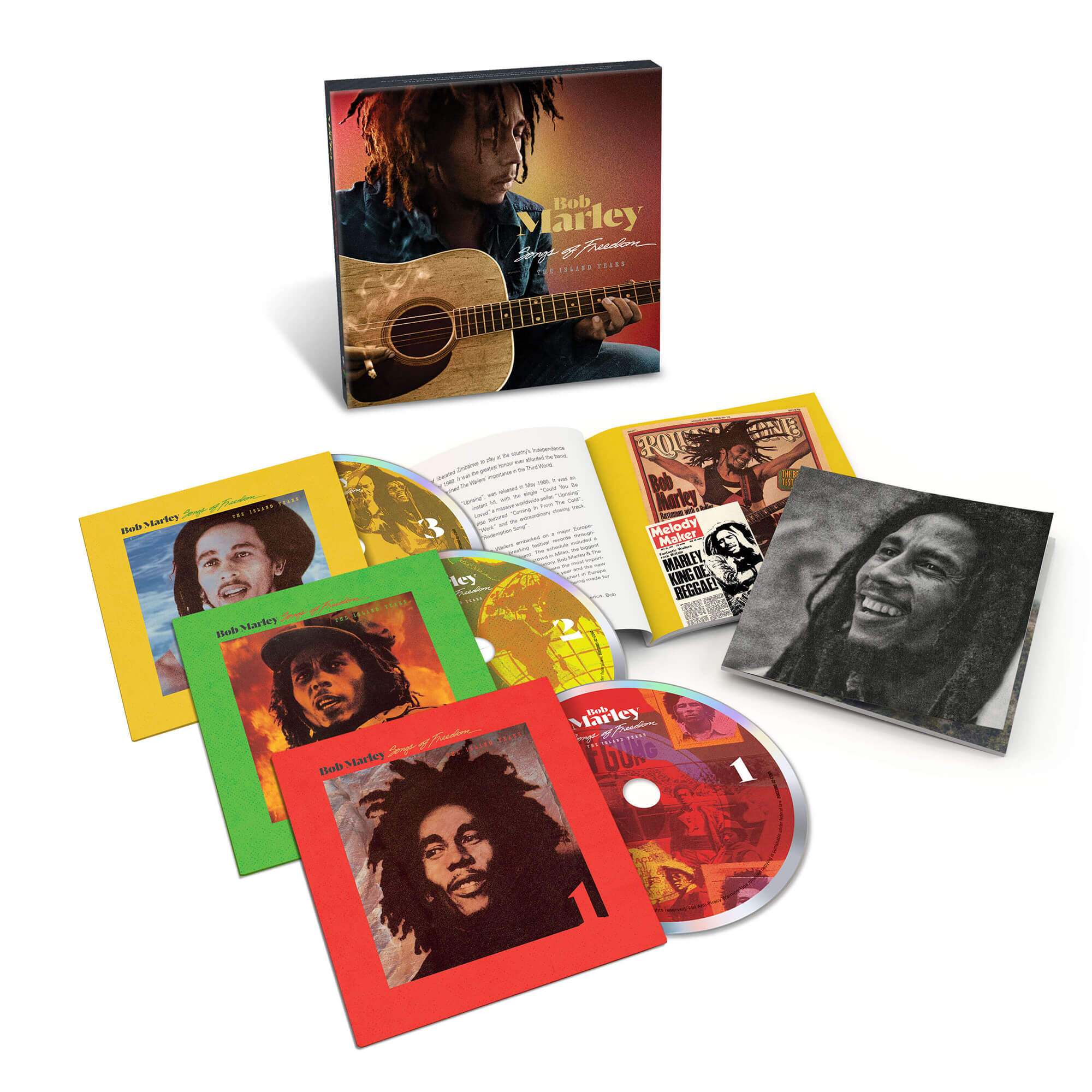 Bob Marley & The Wailers Songs Of Freedom: The Island Years 3CD (LTD) (CD) | Lemezkuckó CD bolt