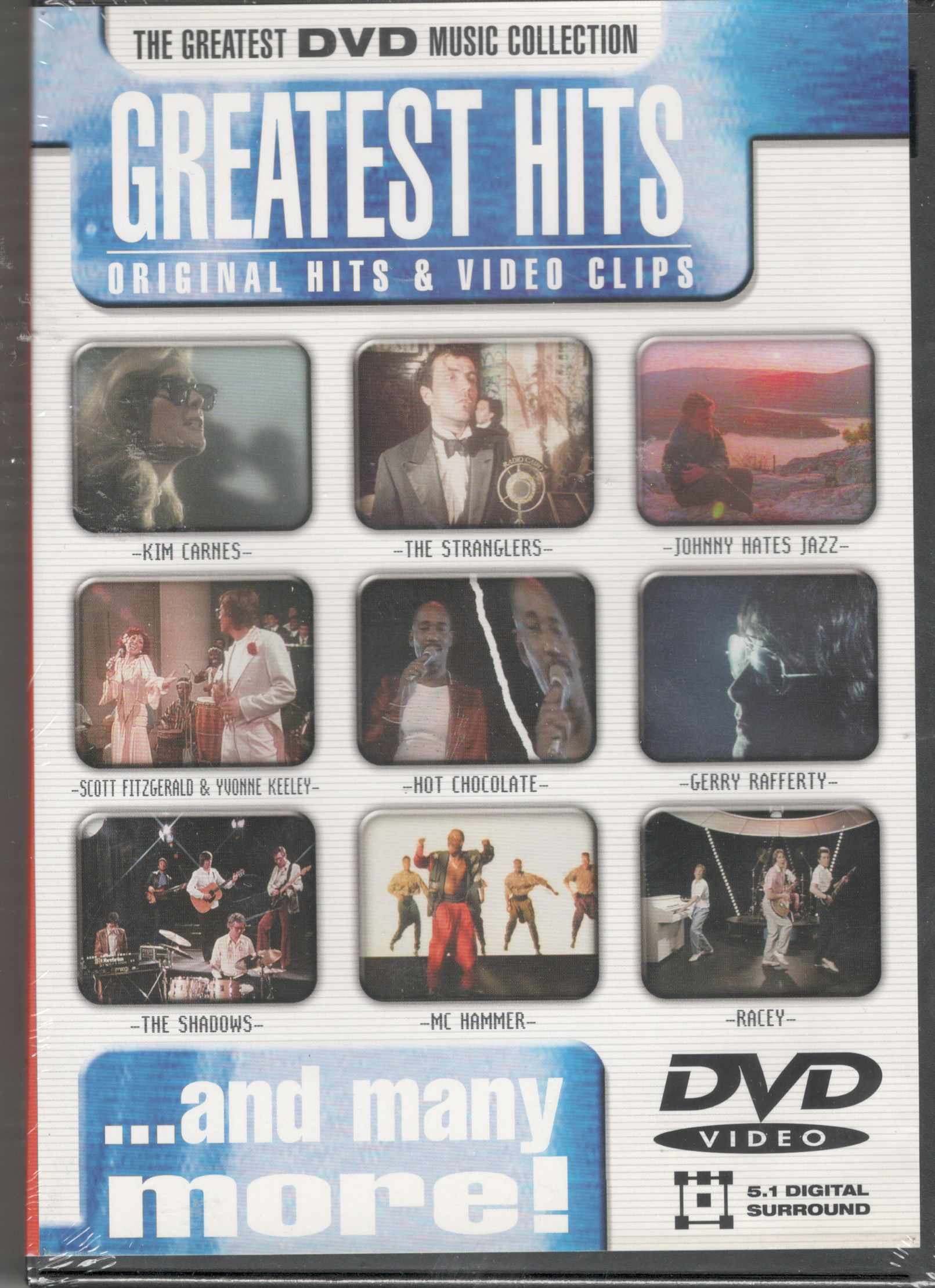 VARIOUS GREATEST HITS - ORIGINAL HITS & VIDEO CLIPS (DVD) | Lemezkuckó CD bolt