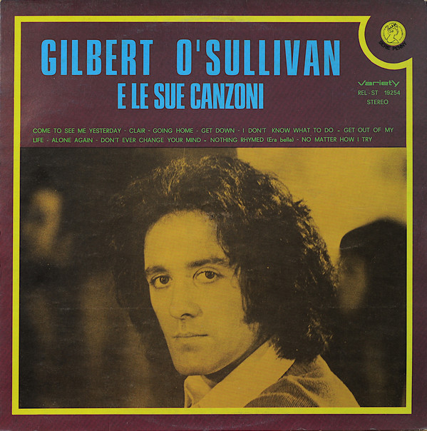 Gilbert O Sullivan E Le Sue Canzoni (Vinyl LP) | Lemezkuckó CD bolt