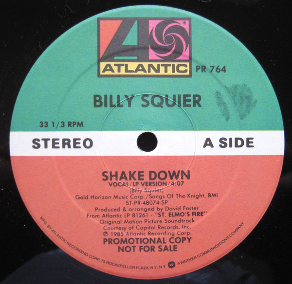 Billy Squier Shake Down (12-Inch Single) | Lemezkuckó CD bolt