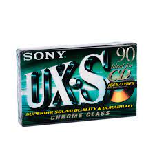 SONY UX-S  90 audio kazetta SONY UX-S 90 audio kazetta (Audio Cassette) | Lemezkuckó CD bolt