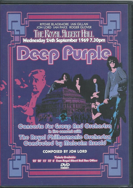 DEEP PURPLE CONCERTO FOR GROUP AND ORCHESTRA... (DVD) | Lemezkuckó CD bolt