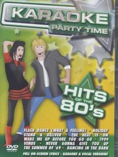 KARAOKE PARTY TIME - HITS OF THE 80 S KARAOKE PARTY TIME - HITS OF THE 80 S (DVD) | Lemezkuckó CD bolt