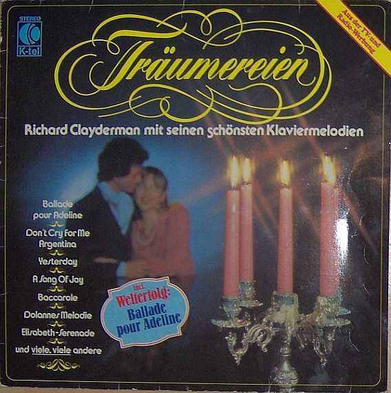 Richard Clayderman Träumereien (Richard Clayderman Mit Seinen Schönsten Klaviermelodien) (Vinyl LP) | Lemezkuckó CD bolt