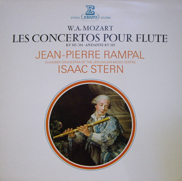 W. A. Mozart, Jean-Pierre Rampal, Isaac Stern Les Concertos Pour Flute KV 313 • 314 • Andante KV 315 (Vinyl LP) | Lemezkuckó CD bolt