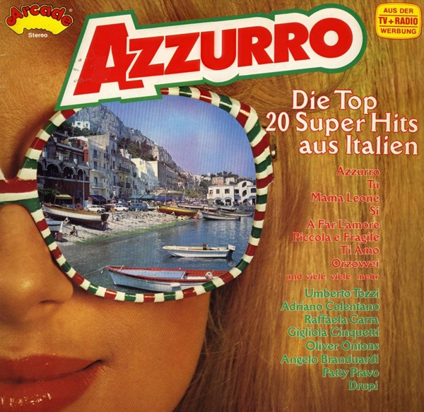 Válogatás Azzurro Die Top 20 Super Hits Aus Italien (Vinyl LP) | Lemezkuckó CD bolt