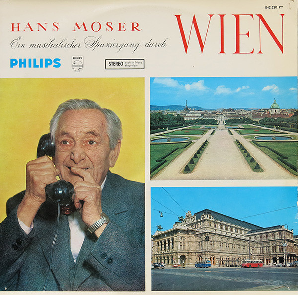 Hans Moser Ein Musikalischer Spaziergang Durch Wien (Vinyl LP) | Lemezkuckó CD bolt