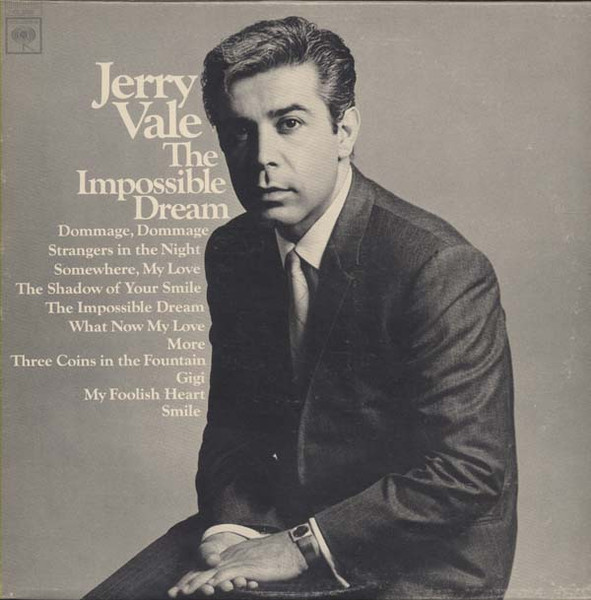 Jerry Vale The Impossible Dream (Vinyl LP) | Lemezkuckó CD bolt