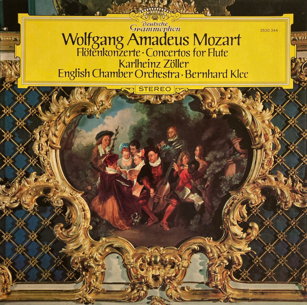 Wolfgang Amadeus Mozart / Karlheinz Zöller, Bernhard Klee… Flötenkonzerte / Concertos For Flute (Vinyl LP) | Lemezkuckó CD bolt