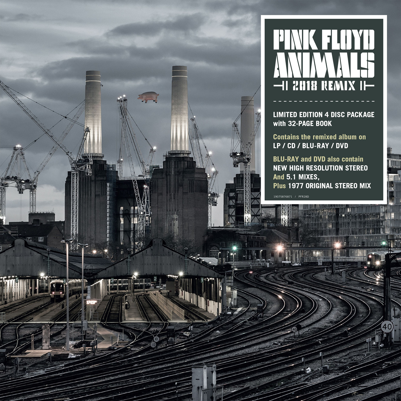 Pink Floyd Animals (2018 Remix) (DLX, LTD BOX) LP+CD+BlU-RAY+BOOK (Vinyl LP) | Lemezkuckó CD bolt