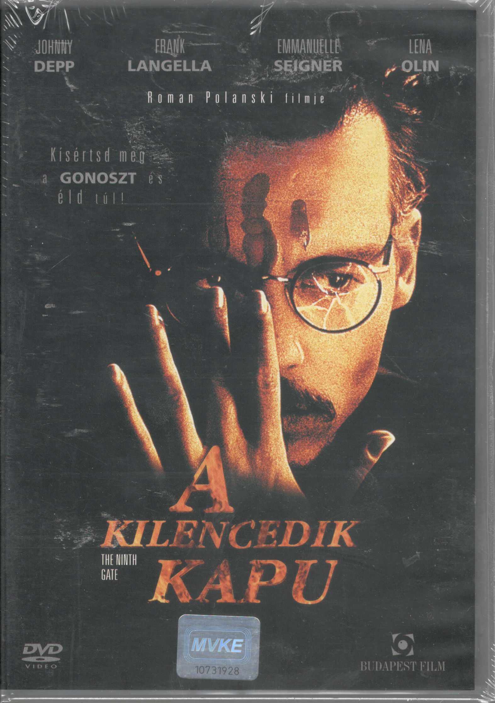 A kilencedik kapu (film) A kilencedik kapu (DVD) | Lemezkuckó CD bolt