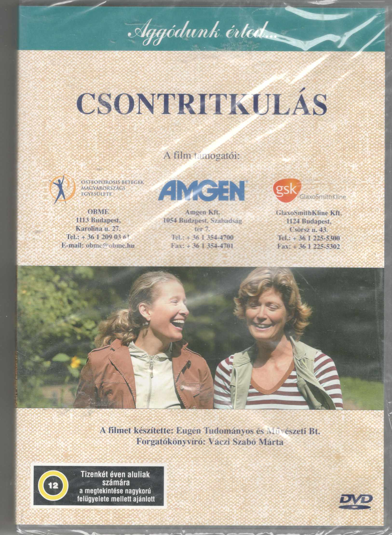 AGGÓDUNK ÉRTED... CSONTRITKULÁS (DVD) | Lemezkuckó CD bolt