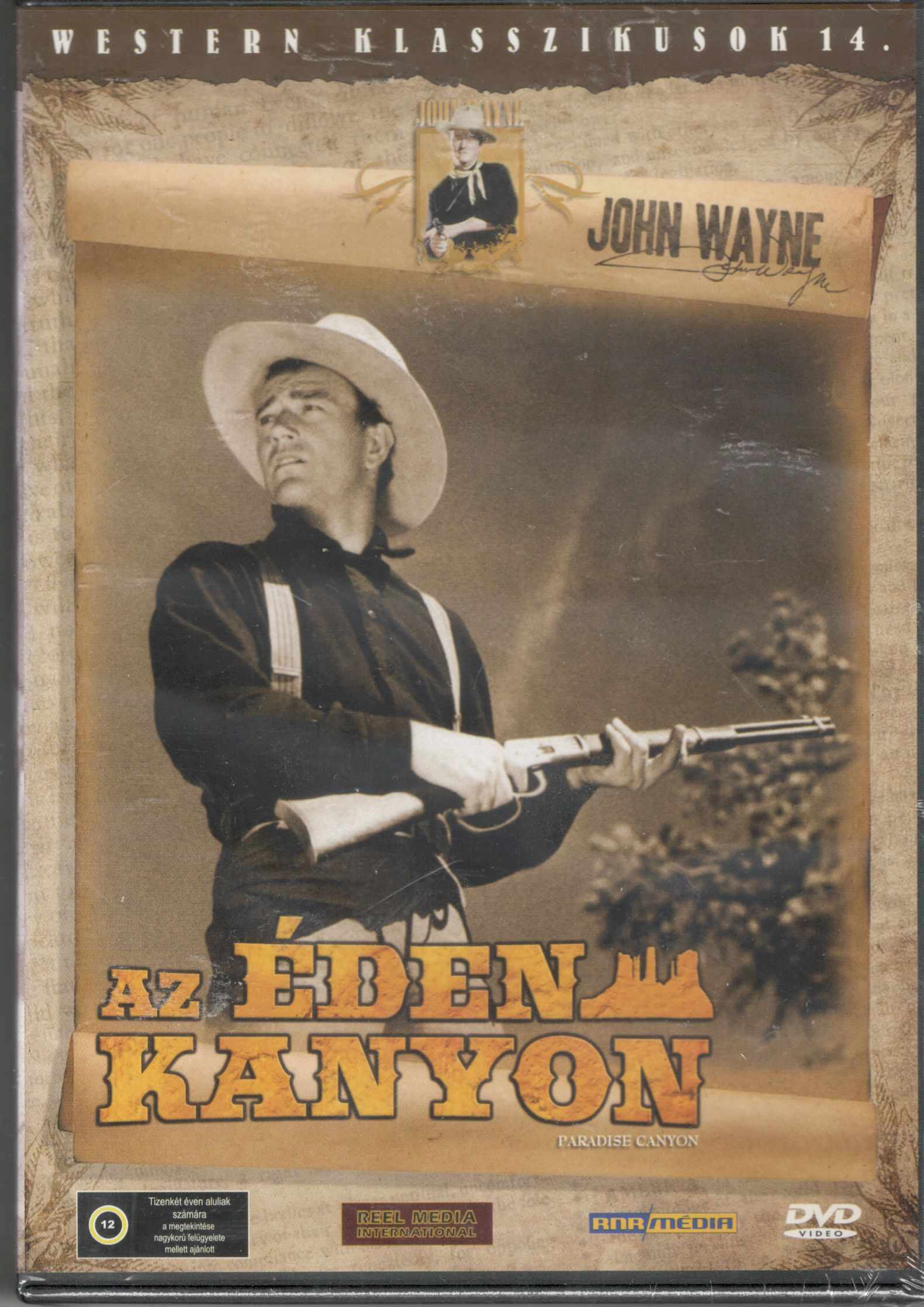 AZ ÉDEN KANYON AZ ÉDEN KANYON /WESTERN KLASSZIKUSOK 14./ JOHN WAYNE (DVD) | Lemezkuckó CD bolt