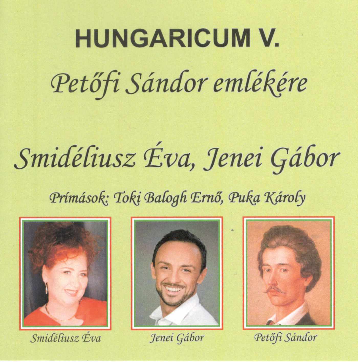 Smidéliusz Éva Hungaricum V. Petőfi Sándor emlékére (CD) | Lemezkuckó CD bolt