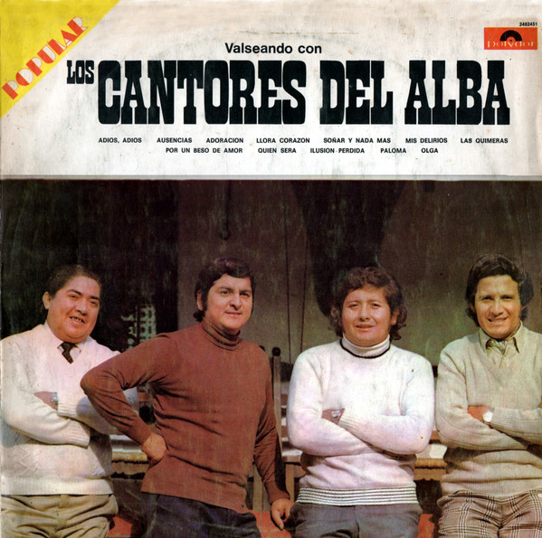 Los Cantores Del Alba Serie Popular : Valseando Con Los Cantores Del Alba (Vinyl LP) | Lemezkuckó CD bolt