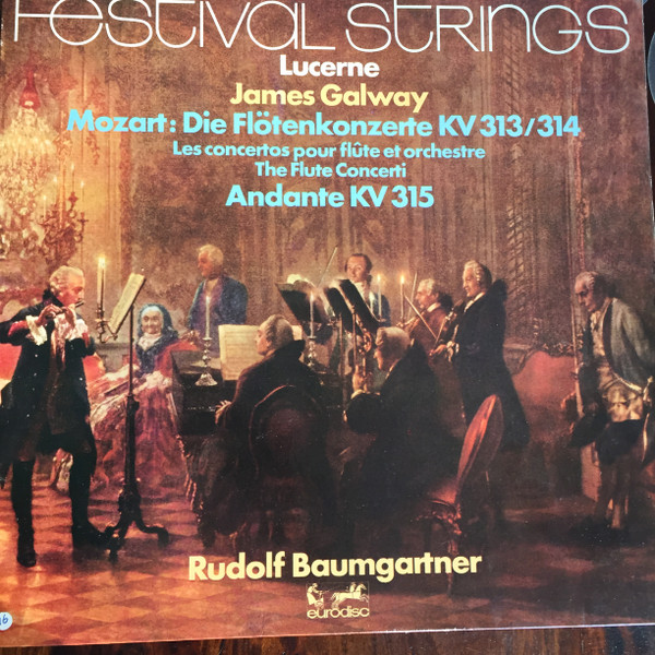 Festival Strings Lucerne, James Galway… Die Flötenkonzerte KV 313/314 / Andante KV 315 (Vinyl LP) | Lemezkuckó CD bolt