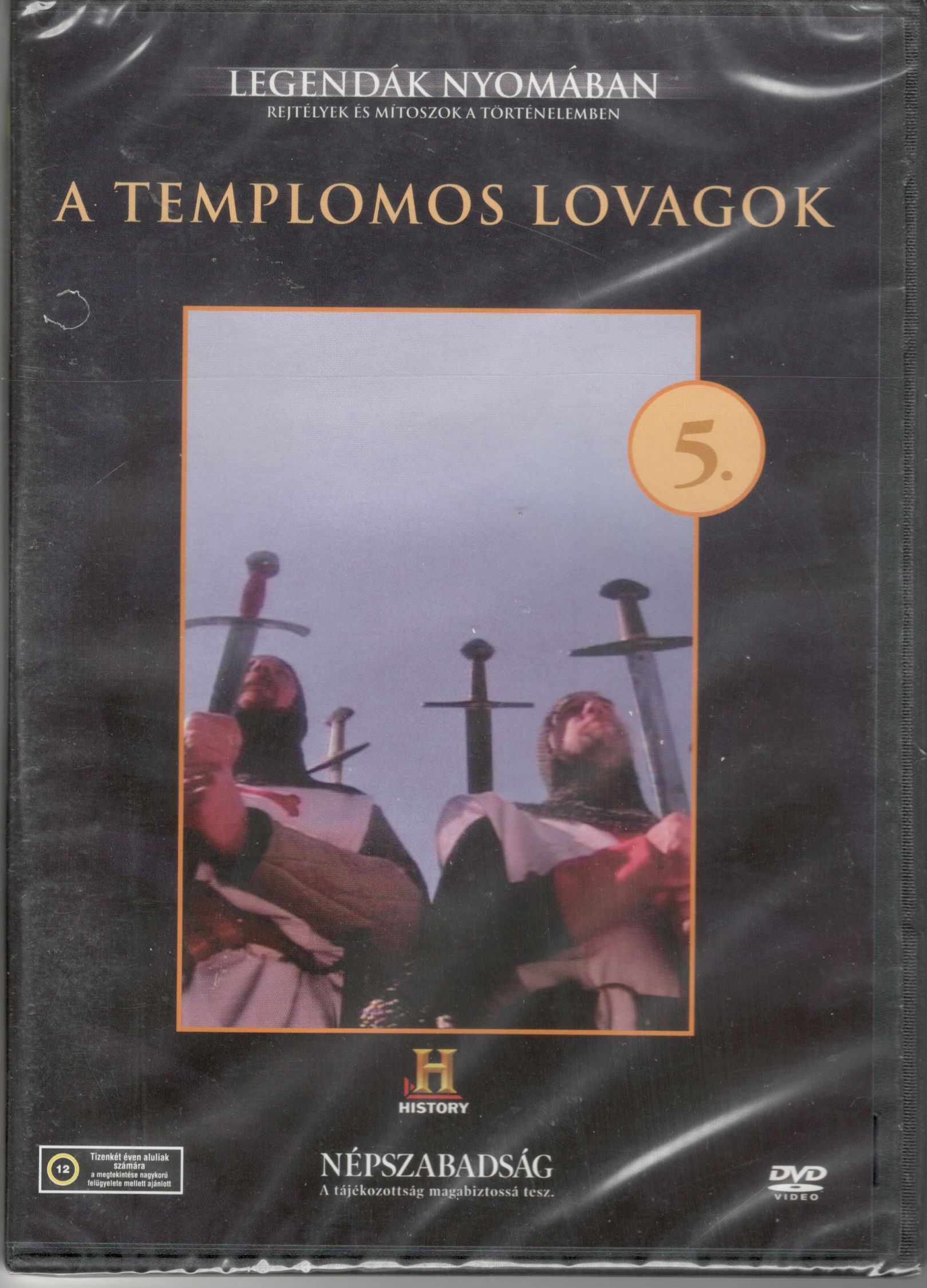 LEGENDÁK NYOMÁBAN 5. - A templomos lovagok (DVD) | Lemezkuckó CD bolt