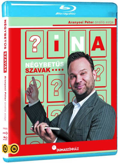 Négybetűs szavak - Aranyosi Péter önálló estje (BLU-RAY) (BLU-RAY) | Lemezkuckó CD bolt