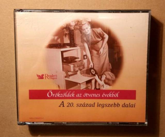 VÁLOGATÁS - ÖRÖKZÖLDEK AZ ÖTVENES ÉVEKBŐL(3  CD) ÖRÖKZÖLDEK AZ ÖTVENES ÉVEKBŐL22+21+24 zeneszám 66+60+63 perc összidővel (CD) | Lemezkuckó CD bolt