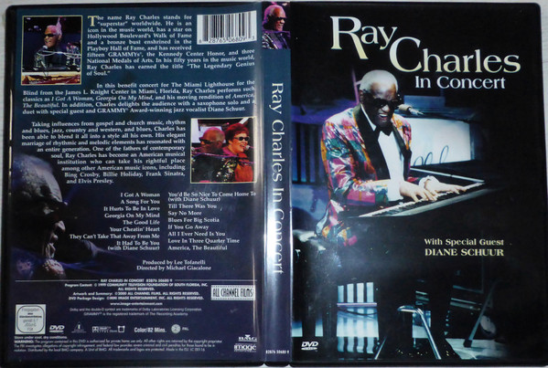 Ray Charles Ray Charles In Concert With Special Guest Diane Schuur (DVD) | Lemezkuckó CD bolt