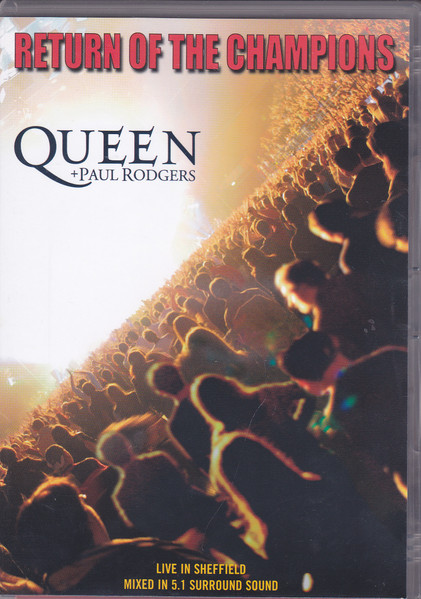 RETURN OF THE CHAMPIONS QUEEN + PAUL RODGERS (DVD) | Lemezkuckó CD bolt