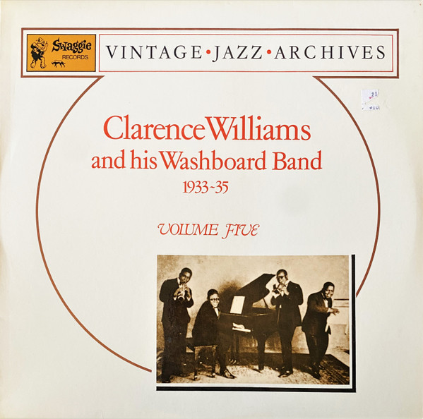 Clarence Williams And His Washboard Band 1933~35 Volume Five (Vinyl LP) | Lemezkuckó CD bolt