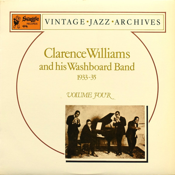 Clarence Williams And His Washboard Band 1933~35 Volume Four (Vinyl LP) | Lemezkuckó CD bolt