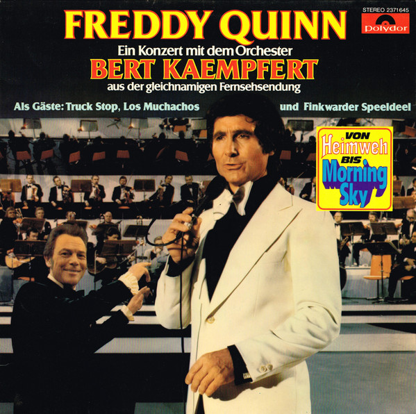 Freddy Quinn  Ein Konzert Mit Dem Orchester Bert Kaempfert Aus Der Gleichnamigen Fernsehserie (Vinyl LP) | Lemezkuckó CD bolt