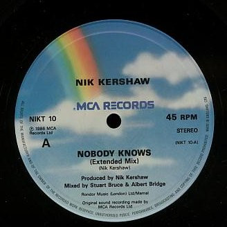 Nik Kershaw Nobody Knows (Extended Mix) (12-Inch Single) | Lemezkuckó CD bolt