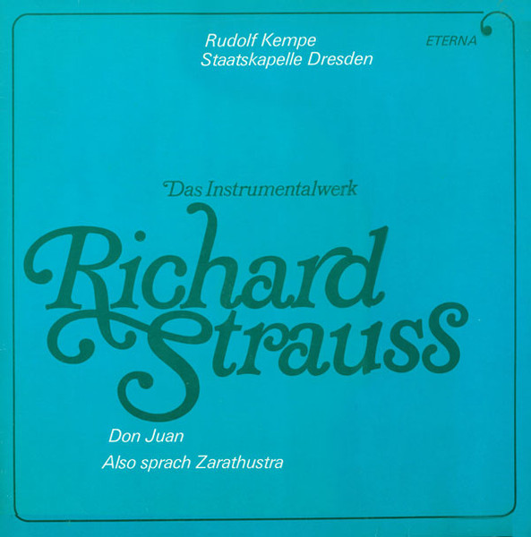 Richard Strauss - Rudolf Kempe, Staatskapelle Dresden  Don Juan / Also Sprach Zarathustra | Lemezkuckó CD bolt