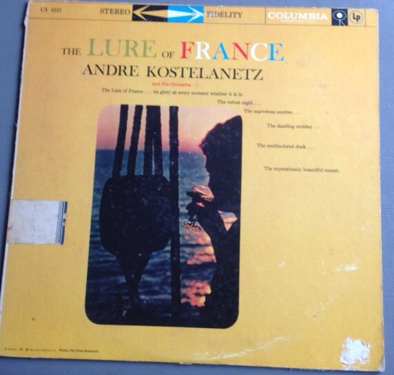 Andre Kostelanetz And His Orchestra  The Lure Of France | Lemezkuckó CD bolt