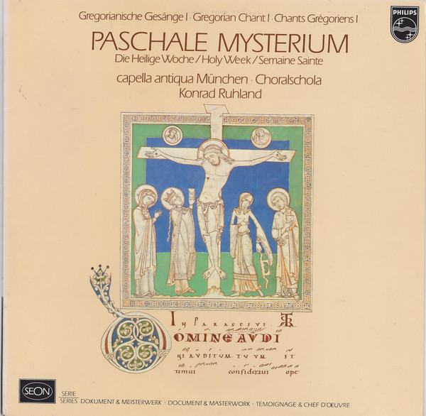 Konrad Ruhland, Capella Antiqua München ·Choralschola  Paschale Mysterium - Die Heilige Woche (Gregorianische Gesänge I) (Vinyl LP) | Lemezkuckó CD bolt