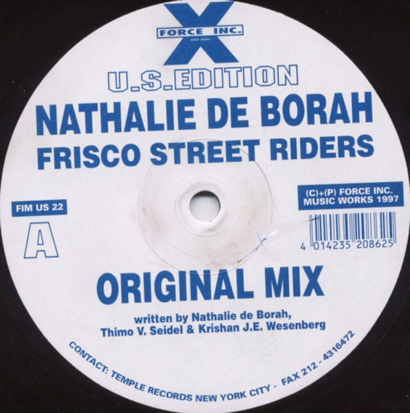 Nathalie De Borah  Frisco Street Riders (12-Inch Single) | Lemezkuckó CD bolt