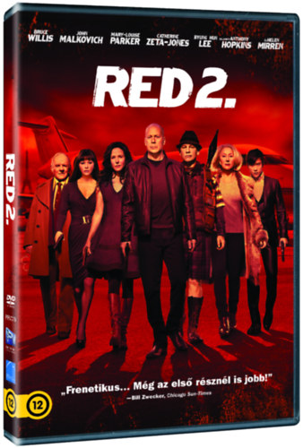 Red 2. - DVD Red 2. - DVD /Bruce Willis, Helen Mirren, John Malkovich, Mary-Louise Parker, Anthony Hopkins, Catherine Zeta-Jones/ (DVD) | Lemezkuckó CD bolt