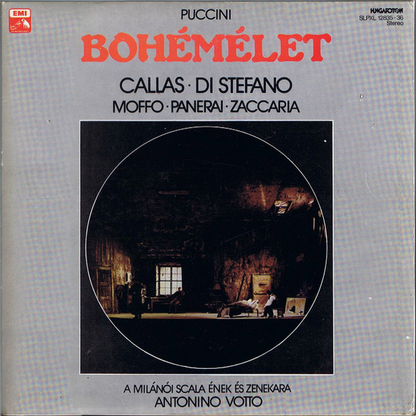 Puccini, Callas, Di Stefano, Moffo, Panerai, Zaccaria… Bohémélet 2LP (Vinyl LP) | Lemezkuckó CD bolt